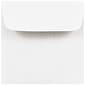 JAM Paper 2.375 x 2.375 Mini Square Envelopes, White, 25/Pack (203642)