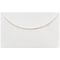JAM Paper 2Pay Mini Commercial Envelopes, 2.5 x 4.25, White, 25/Pack (201215)