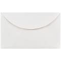 JAM PAPER Gummed 2Pay Mini Envelopes, 2 1/2 x 4 1/4, White, 100/Pack (201215a)