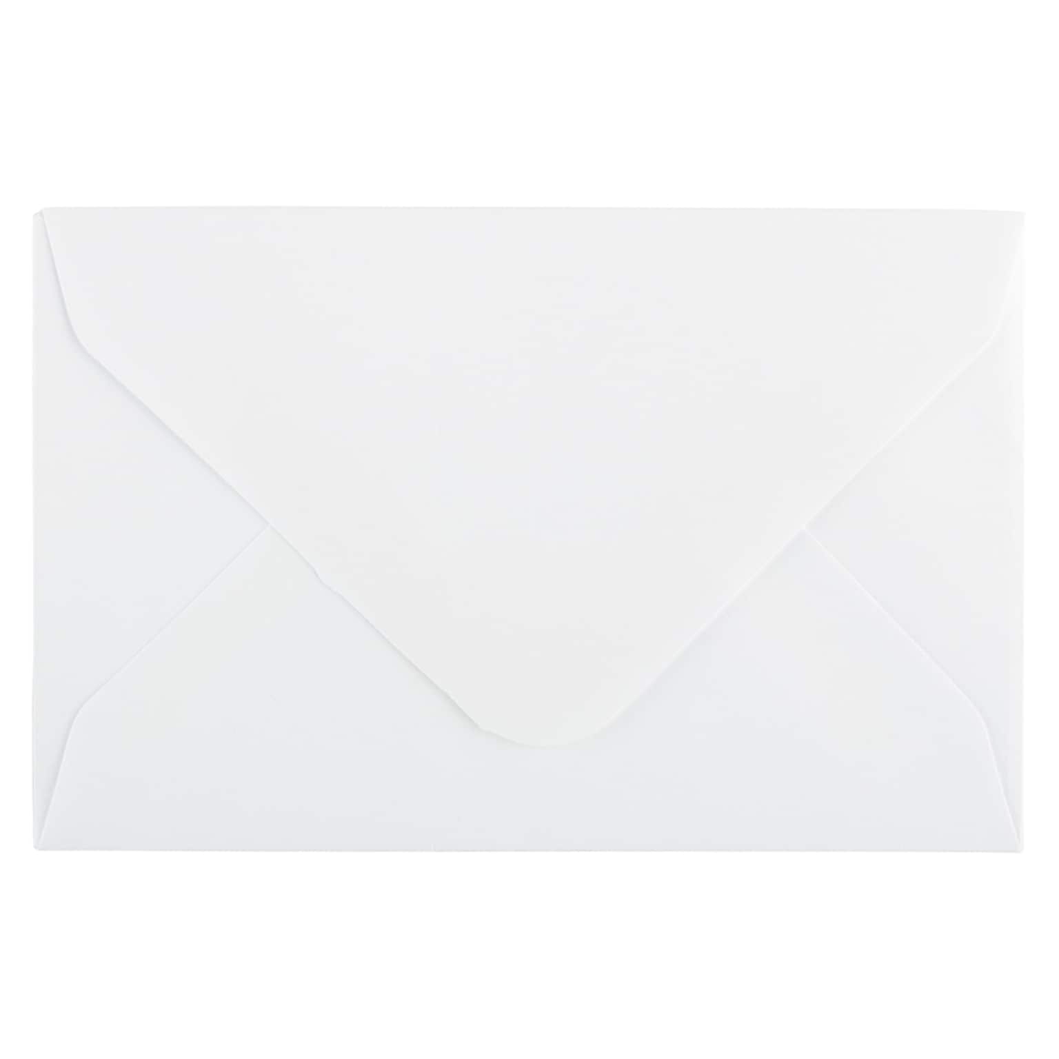 JAM Paper Mini Currency Envelope, 2 3/4 x 3 3/4, White, 100/Pack (201246A)