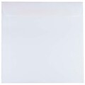 JAM Paper 8.5 x 8.5 Square Invitation Envelopes, White, Bulk 250/Box (4231H)