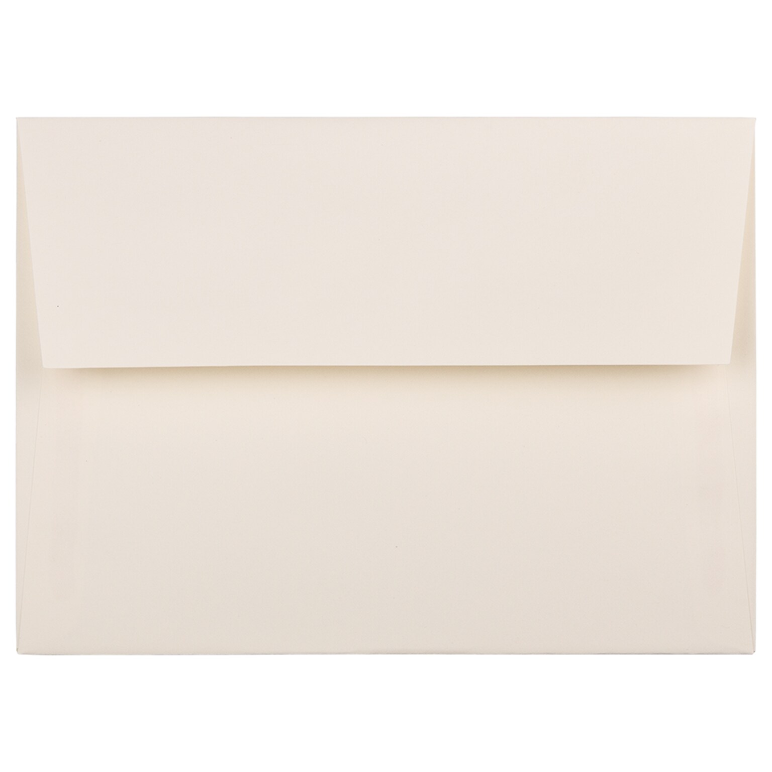 JAM Paper A7 Strathmore Invitation Envelopes, 5.25 x 7.25, Ivory Wove, 50/Pack (191188I)