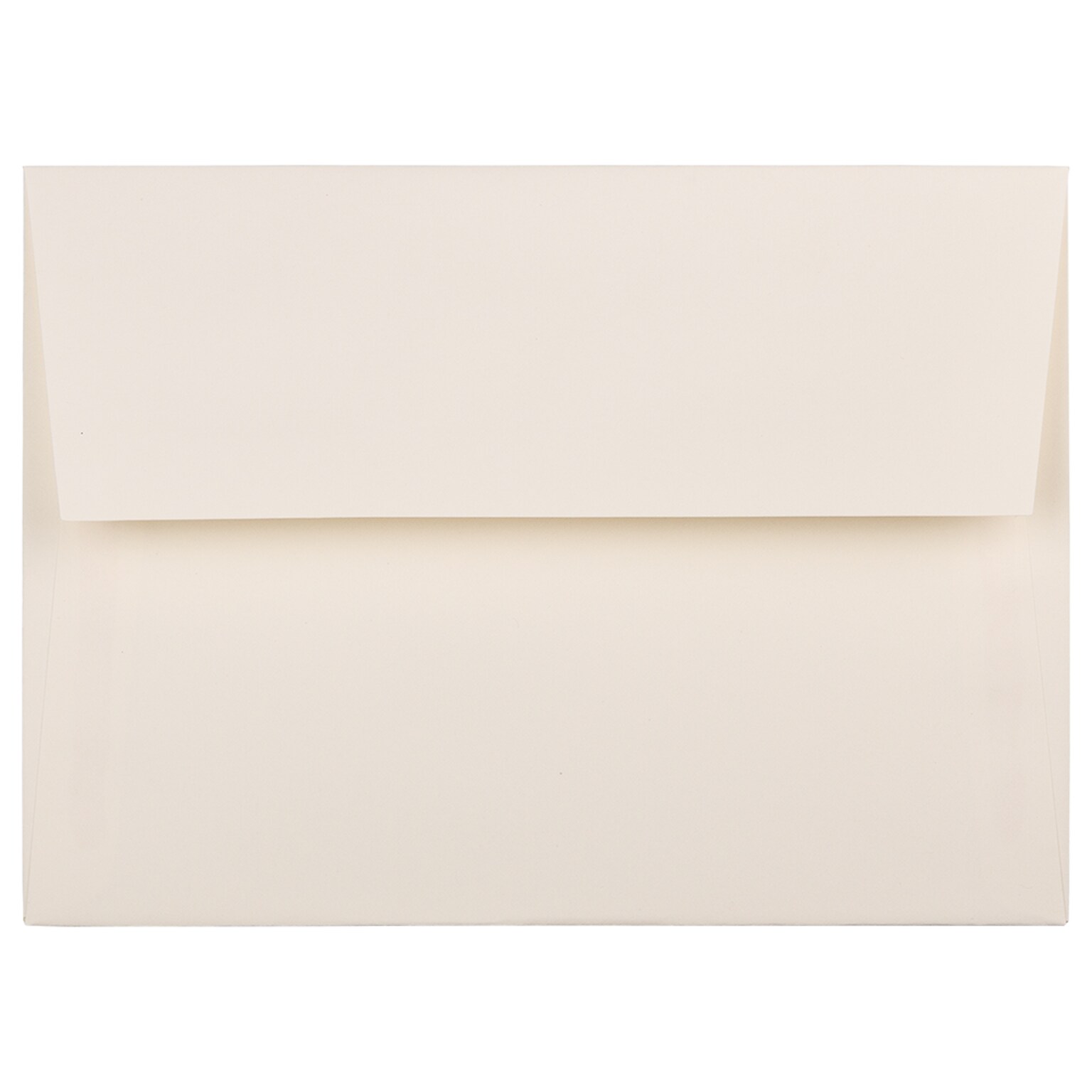 JAM Paper A7 Strathmore Invitation Envelopes, 5.25 x 7.25, Ivory Wove, 50/Pack (191188I)