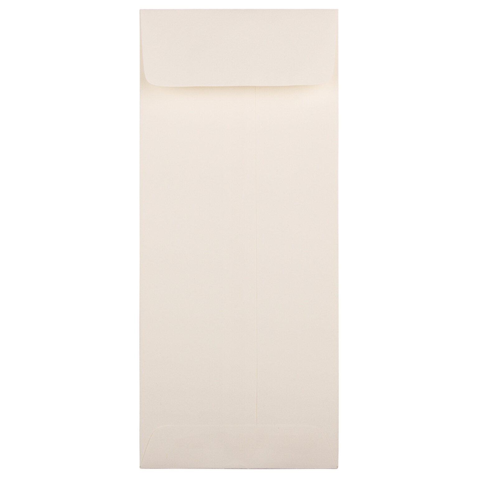 JAM Paper Strathmore Open End #11 Currency Envelope, 4 1/2 x 10 3/8, Natural White, 500/Pack (900905923H)