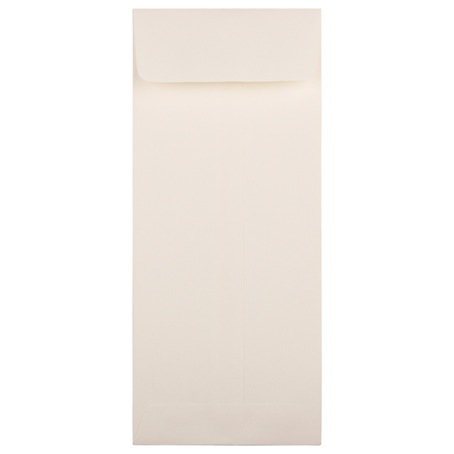 JAM Paper Strathmore Open End #11 Currency Envelope, 4 1/2 x 10 3/8, Natural White, 500/Pack (900905923H)