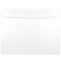 JAM Paper Peel & Seal Open End Catalog Envelope, 9 x 12, White, 500/Pack (356828785)