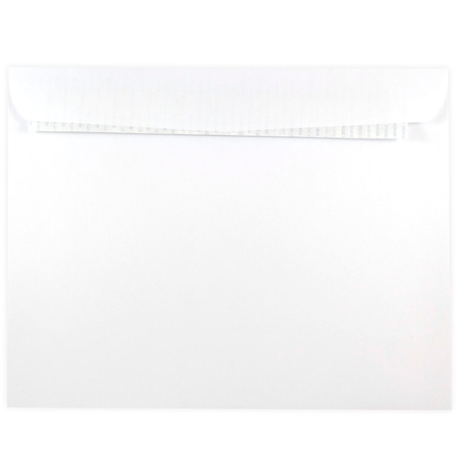 JAM Paper Peel & Seal Open End Catalog Envelope, 9 x 12, White, 500/Pack (356828785)