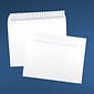 JAM Paper Peel & Seal Open End Catalog Envelope, 9" x 12", White, 500/Pack (356828785)