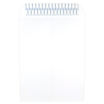 JAM Paper Open End Open End #13 Catalog Envelope, 10" x 13", White, 500/Pack (356828782)