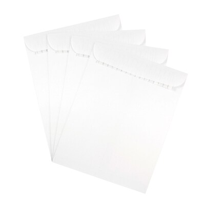 JAM Paper 10 x 13 Open End Catalog Envelopes with Peel and Seal Closure, White, 25/Pack (356828782a)