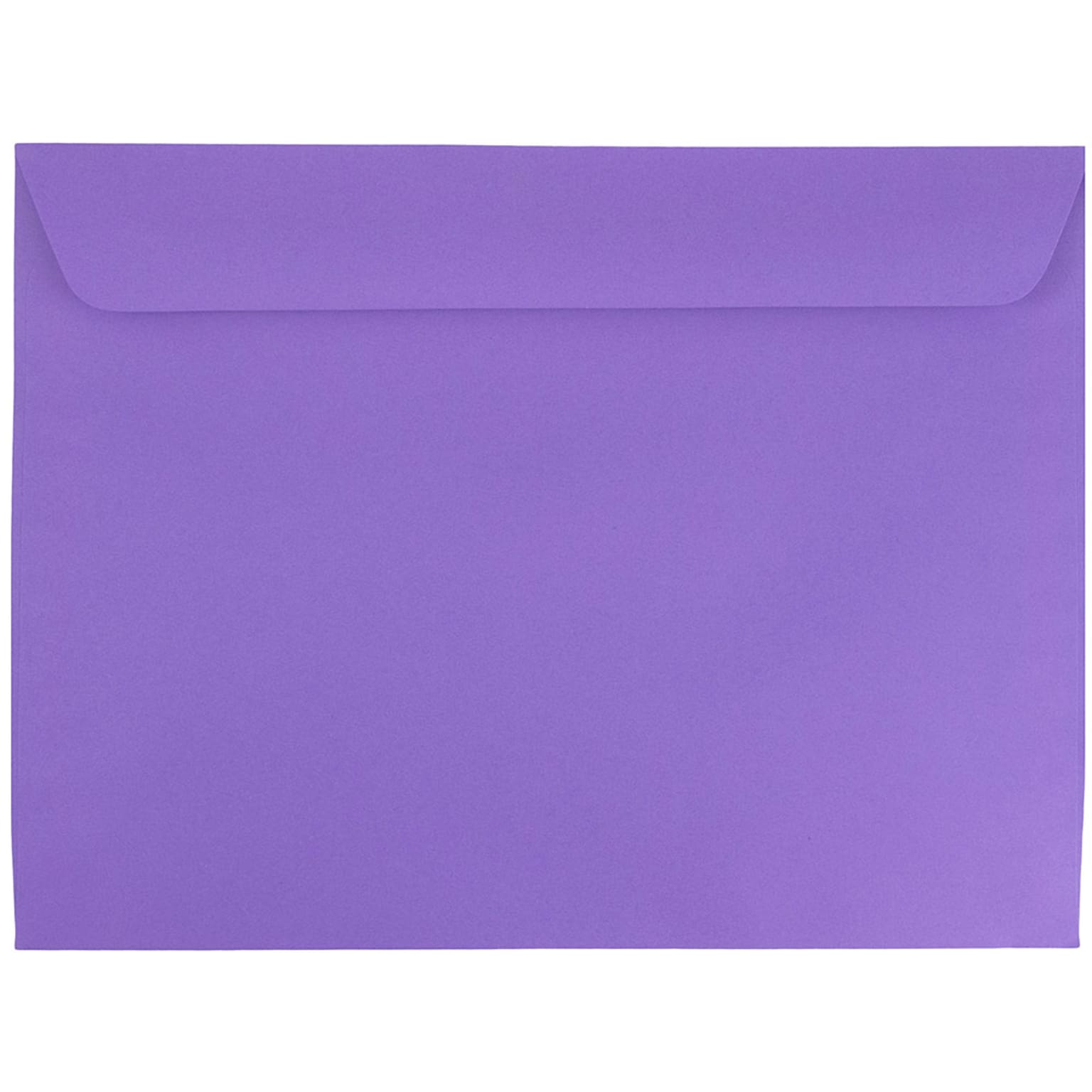 JAM Paper 9 x 12 Booklet Colored Envelopes, Violet Purple Recycled, 25/Pack (1531752)