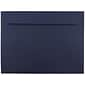 JAM Paper 9 x 12 Booklet Envelopes, Navy Blue, 50/Pack (263916011i)