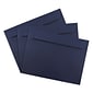 JAM Paper Booklet Envelope, 9" x 12", Navy Blue, 250/Box (263916011H)