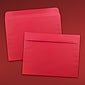 JAM Paper Open End Catalog Envelope, 9" x 12", Red, 250/Box (17253H)