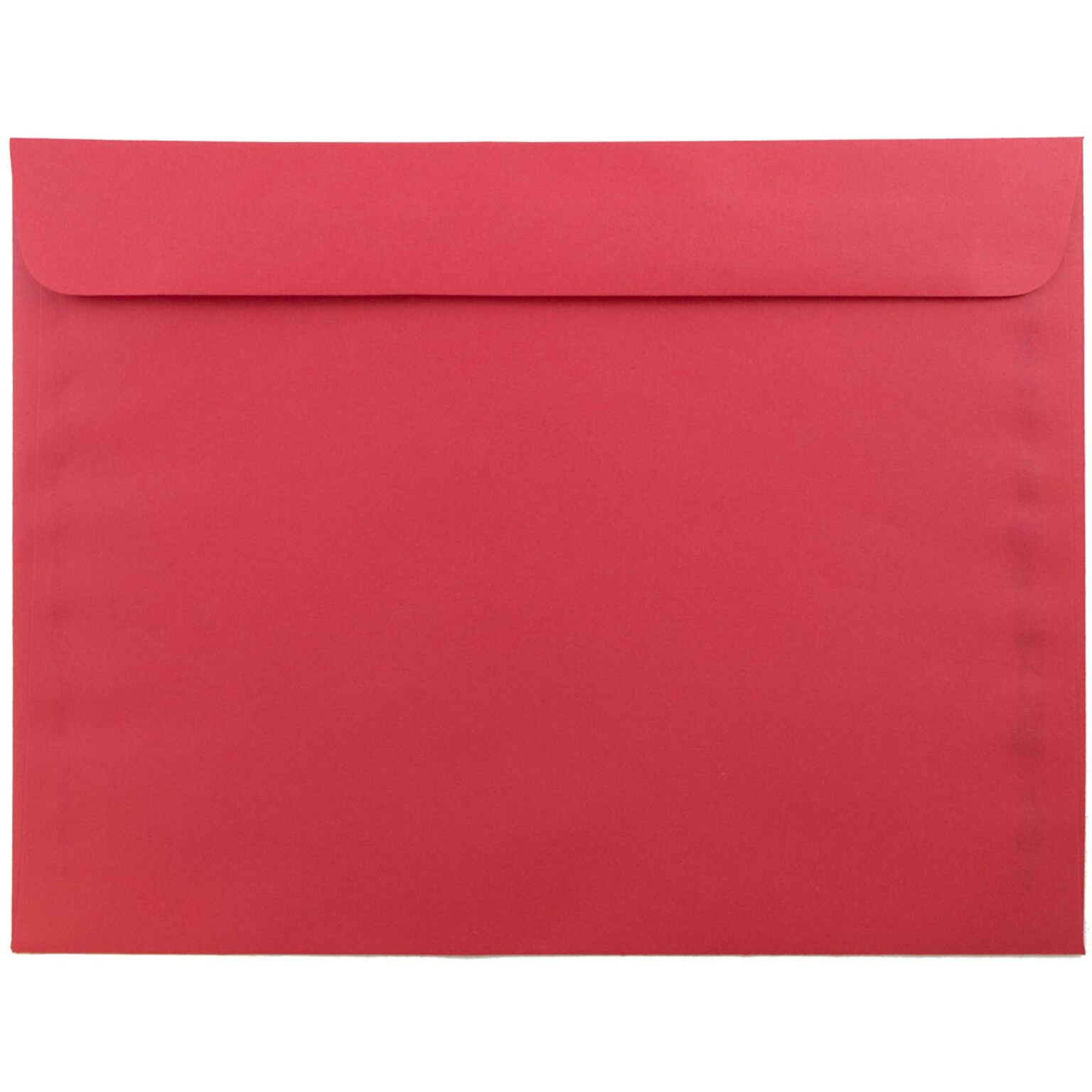 JAM Paper Booklet Envelope, 9 x 12, Red, 50/Pack (17253I)