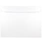 JAM Paper Peel & Seal Booklet Envelope, 9" x 12", White, 25/Pack (356828785A)