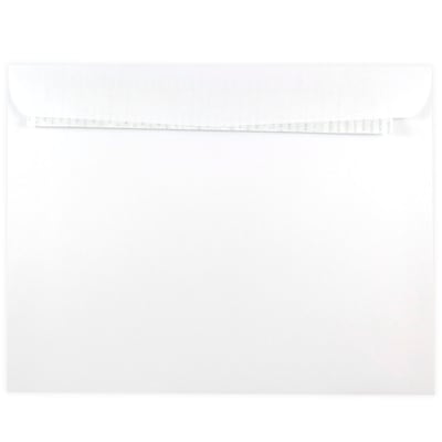 JAM Paper Peel & Seal Booklet Envelope, 9 x 12, White, 50/Pack (356828785I)