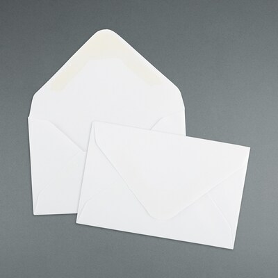 JAM Paper Mini Commercial Envelopes, 2.75 x 3.75, White, 50/Pack (201246i)