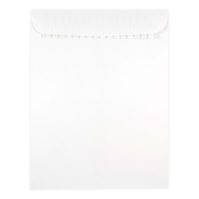 JAM Paper 10 x 13 Open End Catalog Envelopes with Peel and Seal Closure, White, 50/Pack (356828782i)