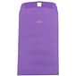 JAM Paper® 6 x 9 Open End Catalog Colored Envelopes with Clasp Closure, Violet Purple Recycled, 25/Pack (87956F)