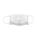 Disposable Face Mask, One Size, White, 50/Box (WXDKZ0005BX)