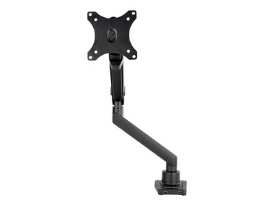 StarTech.com Desk Mount Monitor Arm, Slim Full Motion Adjustable Single VESA up to 17.6lbs (8kg) Display, Up 35", Black