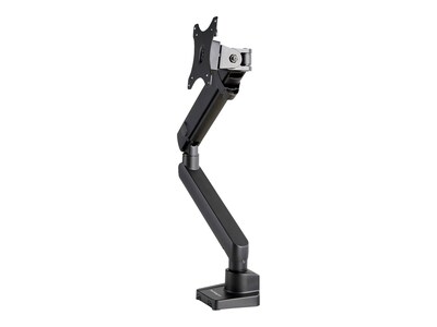 StarTech.com Desk Mount Monitor Arm, Slim Full Motion Adjustable Single VESA up to 17.6lbs (8kg) Display, Up 35", Black