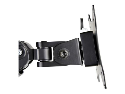 StarTech.com Desk Mount Monitor Arm, Slim Full Motion Adjustable Single VESA up to 17.6lbs (8kg) Display, Up 35", Black