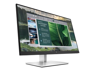 HP E24u G4 189T0AA#ABA 24 LED Monitor, Sparkling Black