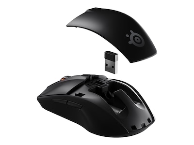 SteelSeries Rival 3 62521 Wireless Gaming Optical Mouse, Matte Black