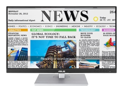 ASUS ProArt PA278CV 27 LED Monitor, Silver/Black