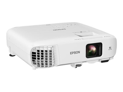 Epson PowerLite 982W 3LCD WXGA Classroom Projector with Dual HDMI, White (V11H987020)
