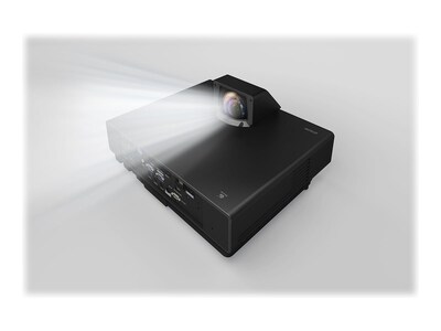 Epson PowerLite 805F Full HD 1080p Ultra Short-throw Laser Projector for Digital Signage, Black (V11H923620)