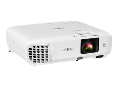 Epson PowerLite E20 3LCD Classroom Projector, White (V11H981020)