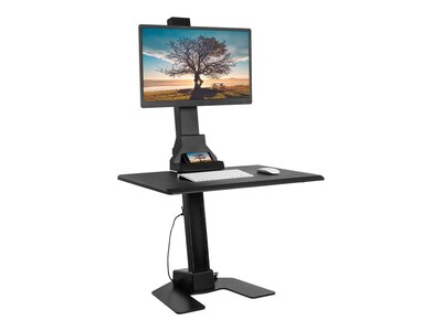 Mount-It! 28"W Adjustable Dual Monitor Mount, Black (MI-7951)