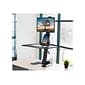 Mount-It! 28"W Adjustable Dual Monitor Mount, Black (MI-7951)