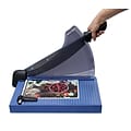 United Professional-Grade 14 Guillotine Paper Trimmer, 40 Sheet Capacity, Blue (T14P)