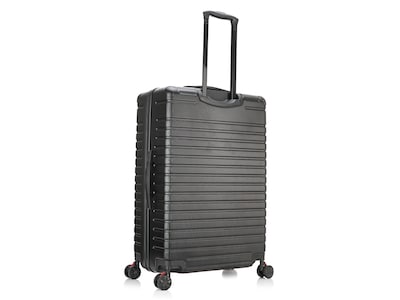 InUSA Deep 29.23" Hardside Suitcase, 4-Wheeled Spinner, Black (IUDEE00L-BLK)