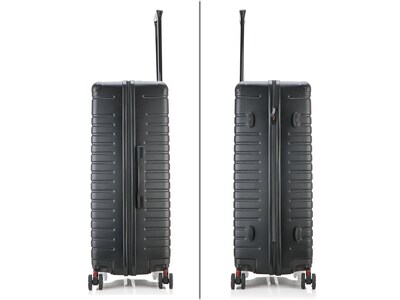 InUSA Deep 29.23" Hardside Suitcase, 4-Wheeled Spinner, Black (IUDEE00L-BLK)
