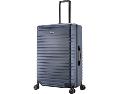 InUSA Deep 29.23 Hardside Suitcase, 4-Wheeled Spinner, Blue (IUDEE00L-BLU)