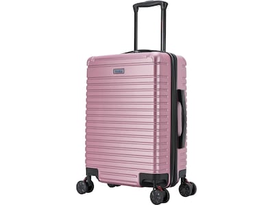 InUSA Deep 21.65 Hardside Carry-On Suitcase, 4-Wheeled Spinner, Rose Gold (IUDEE00S-ROS)