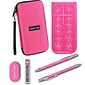 Guerrilla Hard Travel Case for ALL Graphing Calculators + Guerrilla's Essential Calculator Accessory Kit, Pink