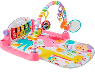 Fisher-Price Deluxe Kick-and-Play Piano Gym, Multicolor (FVY58)
