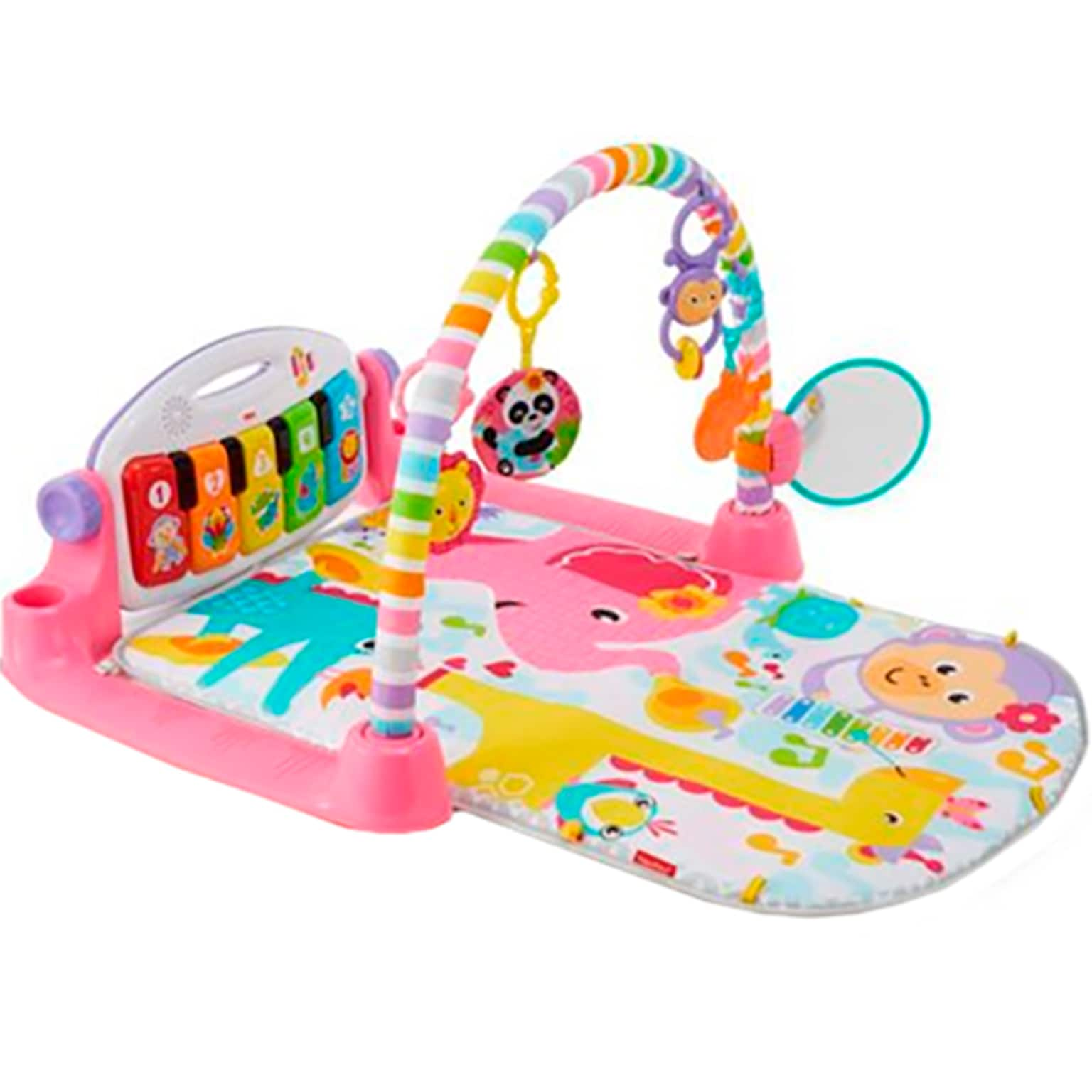 Fisher-Price Deluxe Kick-and-Play Piano Gym, Multicolor (FVY58)