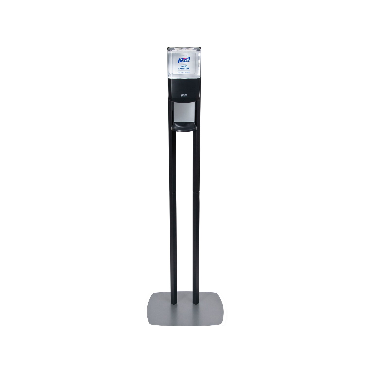 PURELL ES 6 Automatic Floor Stand Hand Sanitizer Dispenser, Graphite/Black (7216-DS)