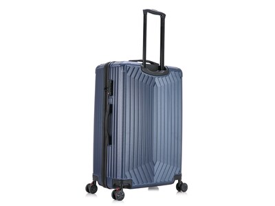 DUKAP 29.23 Hardside Suitcase, 4-Wheeled Spinner, TSA Checkpoint Friendly, Blue (DKSTR00L-BLU)