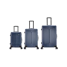 DUKAP STRATOS Plastic Luggage Set, Blue (DKSTRSML-BLU)