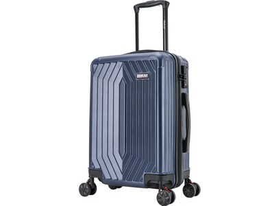DUKAP Stratos 21.65 Hardside Carry-On Suitcase, 4-Wheeled Spinner, TSA Checkpoint Friendly, Blue (D