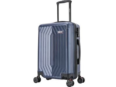 DUKAP STRATOS Plastic Carry-On Luggage, Blue (DKSTR00S-BLU)