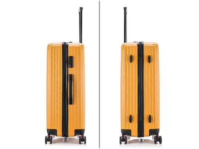 DUKAP Stratos 29.23" Hardside Suitcase, 4-Wheeled Spinner, TSA Checkpoint Friendly, Terracota (DKSTR00L-TER)